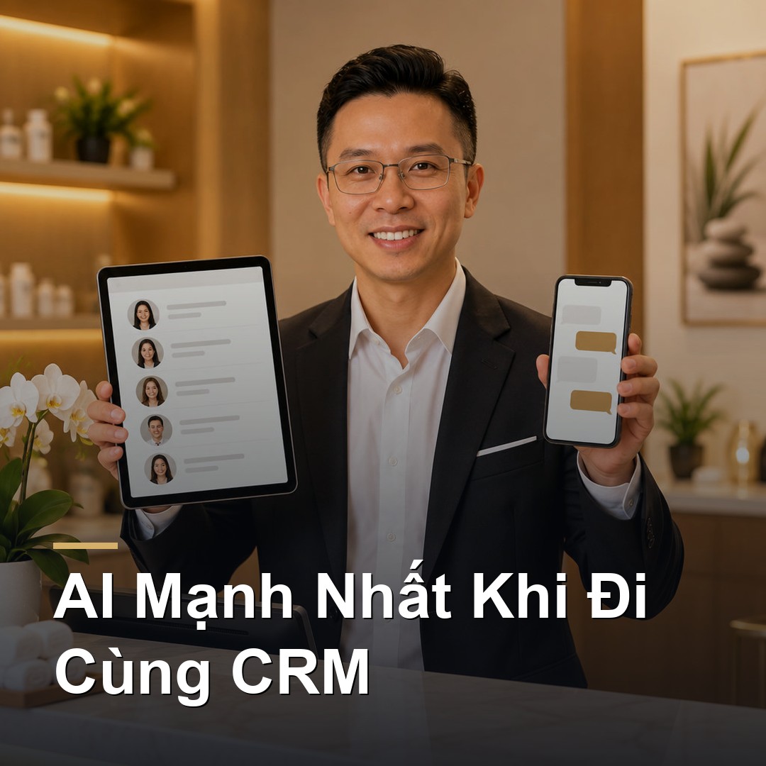 4.5: Vì sao AI mạnh nhất khi đi cùng CRM, không phải khi đứng một mình?