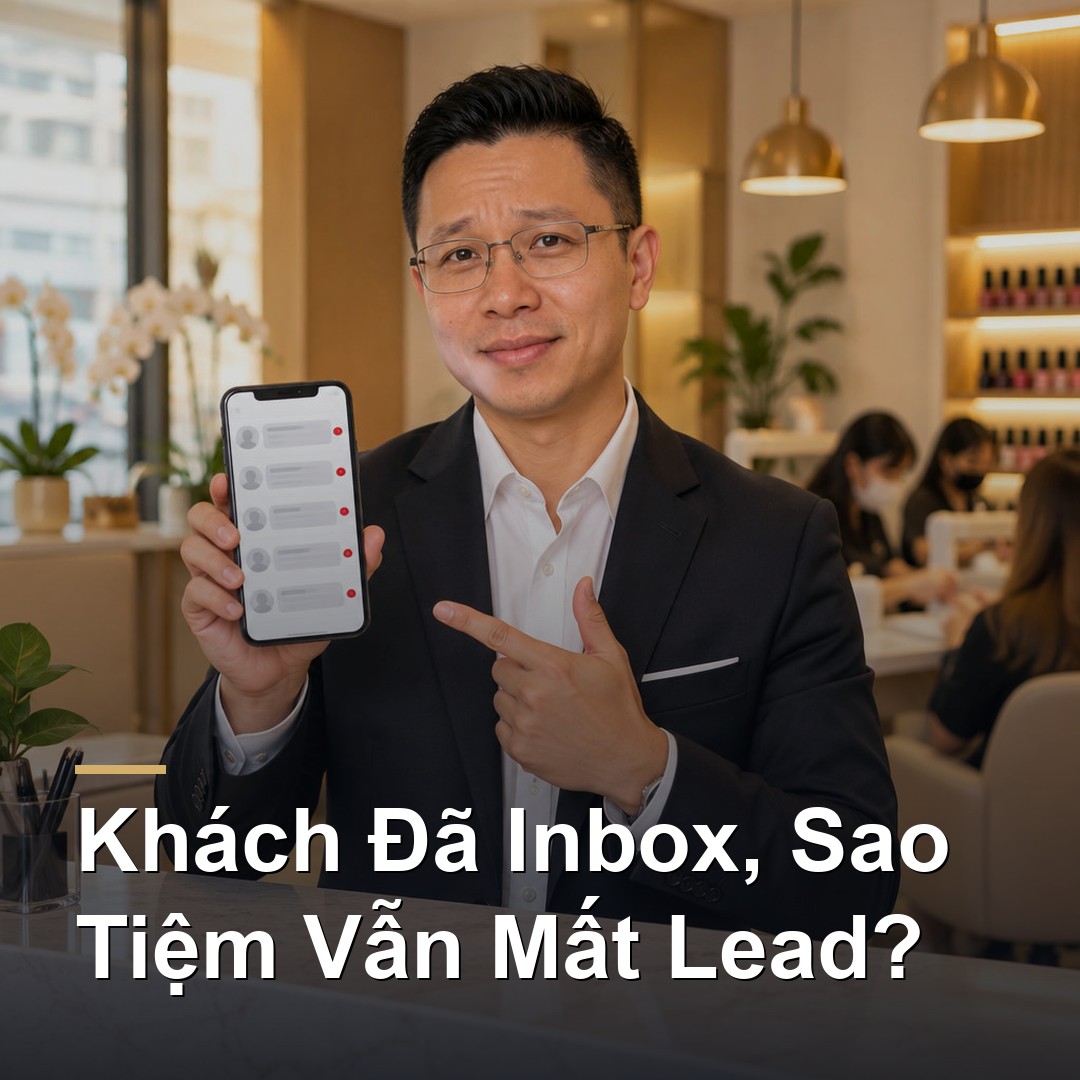 5.1: Vì sao khách đã inbox rồi mà tiệm bạn vẫn mất lead mỗi ngày?