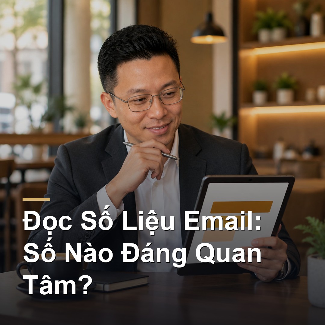 9.6: Reading Email Numbers: Open Rate, Click Rate, Bookings. Which One Actually Matters?