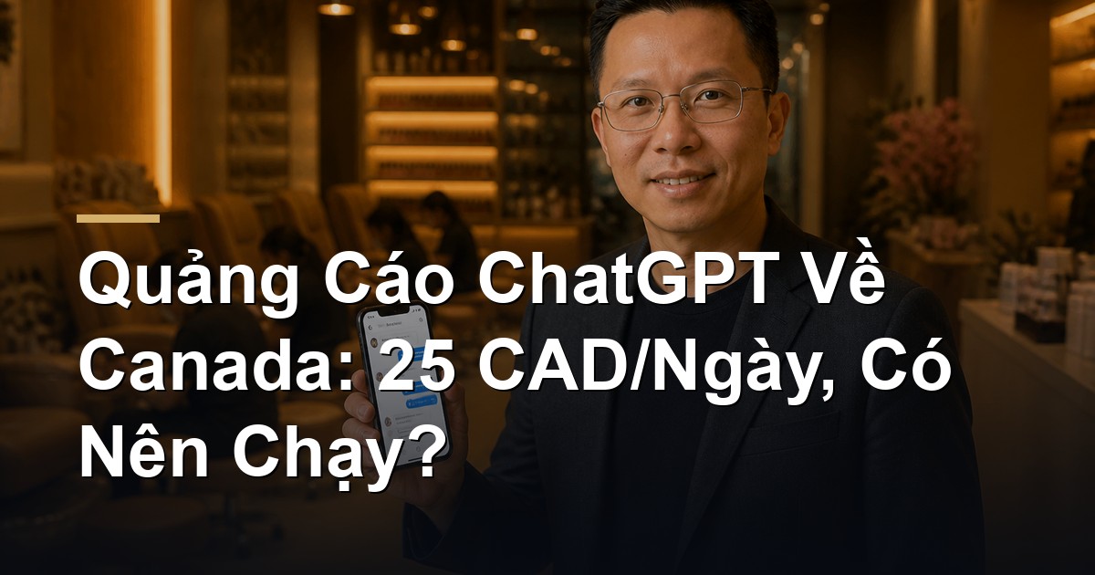 ChatGPT Ads Are Live in Canada at $25 a Day: Should Your Shop Run Them?