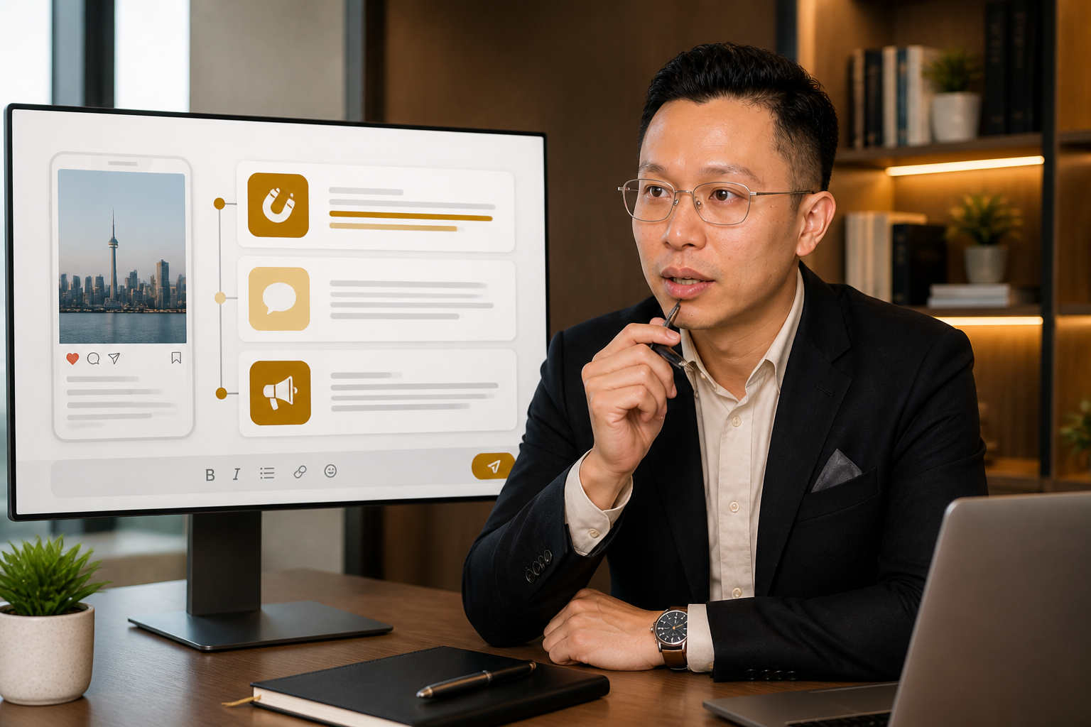Công thức viết caption chuyển đổi: Hook → Story → CTA