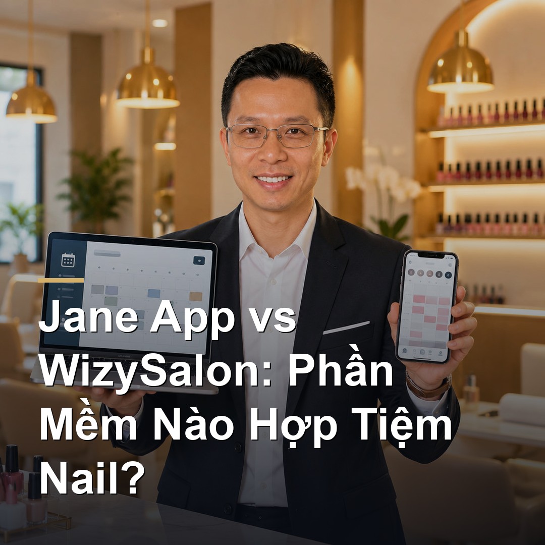 Jane App vs WizySalon: Which Software Actually Fits a Nail Salon?