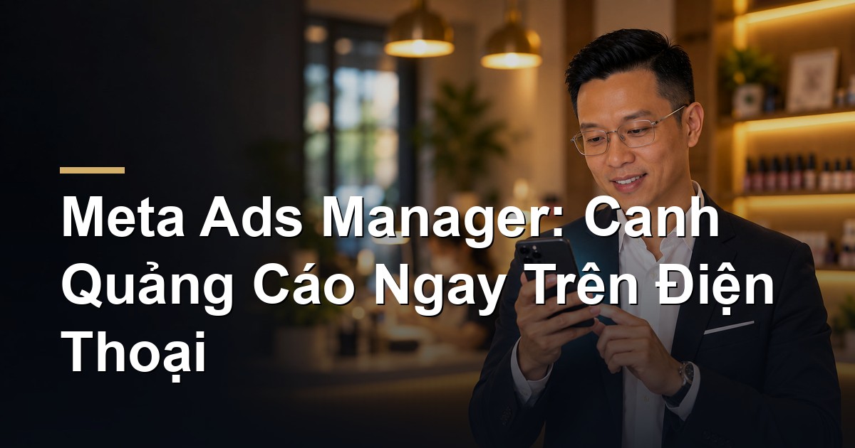 Meta Ads Manager: How Shop Owners Can Watch Their Facebook Ads From a Phone